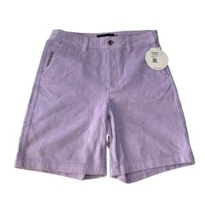 Paterson League Lavender Corduroy Shorts Purple Made For Play Mens 30 NEW